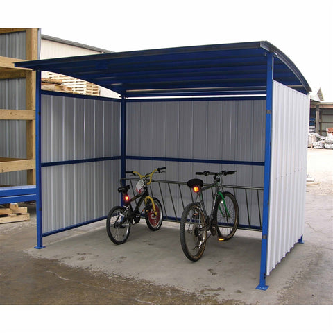 Vestil MDS-96-BK Multi-Duty Bicycle Shelter 120 In