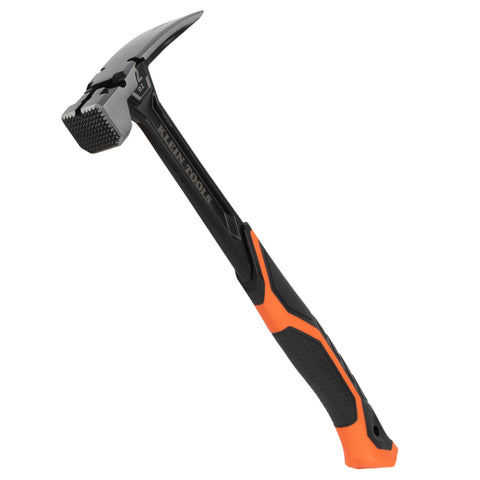 Klein Tools H80922SM Milled Face Claw Hammer, 22 oz